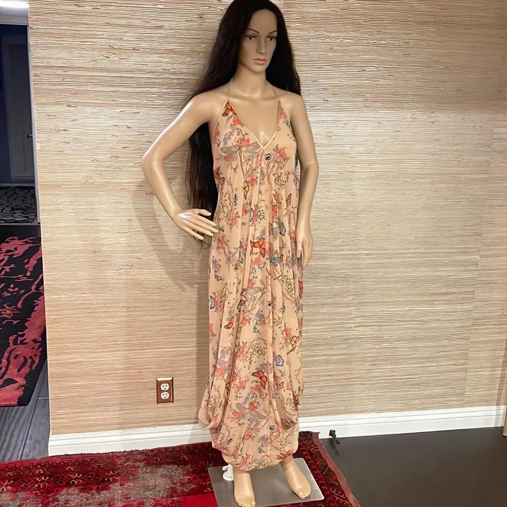 MUST SEE!! WE ARE HAH ! MAXI halter DRESS BEACH COVER UP AMAZINGLY BEAUTIFUL 😍